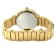 Gv2 By Gevril Women's 12202B Rome Diamond White Dial Gold IP Steel Wristwatch