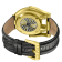 GV2 Triton Men's Black Dial Calfskin Leather Watch