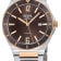 Gevril Men's High Line Automatic Watch SS Case, Brown Sapphire Crystal
Top Ring, SS/IPRG Bracelet