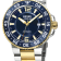 Gevril RiverSide Swiss Automatic Watch, Two tone SS/IPYG Stainelss Steel Bracelet