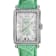 Gevril Women's Avenue of Americas Mini MOP Dial Leather Watch