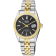 Gevril Men's Automatic West Village Black Sunray Dial Two toned IPYG
Stainless Steel Bracelet