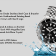 Gevril Men's 4952B Wall Street Swiss Automatic Ceramic Bezel Steel Date Watch