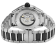 Gevril Men's Ascari Automatic Watch SS Case, Top ring in Black Forged
Carbon, SS lPYG Bracelet