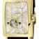 Gevril Men's Avenue of Americas Intravedere White Dial Genuine Dark
Brown Leather Watch