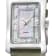 GV2 Womens Luino Diamond White MOP Dial, Genuine Italian Leather Green Watch