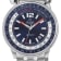 Gevril Men's Wallabout Blue Dial Stainless Steel Bracelet