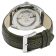 Gevril Five Points Men's Silver Dial Leather Strap Watch