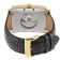 Gevril Men's Avenue of Americas Intravedere White Dial Genuine Dark
Brown Leather Watch