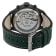 Gevril Men's Vaughn 316L Stainless Steel Black Case, Green Dial, Genuine
Green Leather Watch