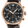 Gevril Men's Vaughn 316L Stainless Steel RG Case, Black Dial, Genuine
Brown Leather Watch
