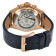 Gevril Men's Wall Street Watch, Genuine Handmade Italian Midnight Blue
Leather Strap