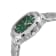 GV2 Automatic Men's Potente Green Dial 316L Stainless Steel Bracelet Watch