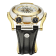 GV2 3403 Triton Men's Black Dial Calfskin Leather Watch