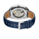 Gevril Five Points Men's Blue Dial Leather Strap Watch