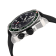 GV2 Men's XO Submarine SS Case, SS/GRN Bezel, Black Dial, Genuine Black
Canvas Strap