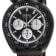 Gevril Men's Canal St Black Automatic Chronograph Watch