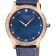 Gevril Women's Airolo Swiss Diamond Watch, Genuine Italian Croc Leather Strap