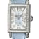 Gevril Women's Avenue of Americas Super Mini MOP Dial Light Blue Leather Watch