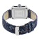 GV2 Womens Padova Gemstone Blue Dial, Blue Floral Leather Strap