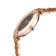 Gv2 By Gevril Women's 1502.5 Berletta Diamonds Rose-Gold IP Steel Date Watch
