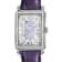 Gevril Women's Avenue of Americas Mini MOP Dial Leather Watch