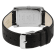 GV2 Womens Luino Diamond Black MOP Dial, Genuine Italian Leather Black Watch