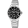 Gevril Men's Wall Street BLK  Dial BLK Ceramic Bezel  Stainless Steel Bracelet