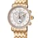 GV2 Marsala Chrono Pave Women's White Dial Stainless steel Watch