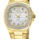 GV2 Potente Lady White MOP dial, 316L Stainless Steel IPYG Diamond Watch