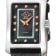 GV2 Womens Luino Diamond Black MOP Dial, Genuine Italian Leather Black Watch