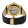 Gevril Men's Madison IPG black Dial Black Leather