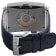 Gevril Men's Avenue of Americas Serenade Silver Dial Leather Watch, Navy
blue leather strap