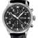 Gevril Men's Vaughn 316L Stainless Steel Case, Black Dial, Genuine Black
Leather Watch