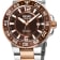 Gevril RiverSide Swiss Automatic Watch, Two toned SS/IPRG Stainelss
Steel Bracelet
