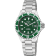 Gevril Men's Wall Street Green Emerald Dial, Green Ceramic Bezel
Stainless Steel Bracelet
