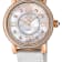 GV2 Womens Marsala Diamond Watch, Genuine White Saffiano Vegan Leather Strap