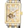 Gevril 5073B Men's Avenue of Americas Intravedere White Dial Stainless
Steel Watch
