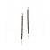 MCL Design Pink Sapphire Arc Drop Earrings