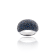 MCL Design Blue Sapphire Stardust Pave Ring