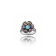 MCL Design Sapphire & Blue Topaz Flower Ring