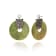 MCL Design Sapphire Jasper Pearl Earrings