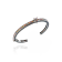MCL Design Single Pave Sapphire Star Cuff Bracelet