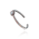 MCL Design Square Single Pave Sapphire & Blue Topaz Cuff Bracelet
