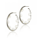MCL Design Pearl Hoop Earrings