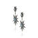 MCL Design Topaz Starburst Drop Earrings