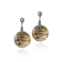 MCL Design Labradorite Pearl Drop Earrings