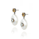MCL Design Eye Citrine Drop Earrings