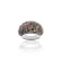 MCL Design Mixed Sapphire Stardust Pave Ring
