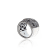 MCL Design Black & White Wave Ring